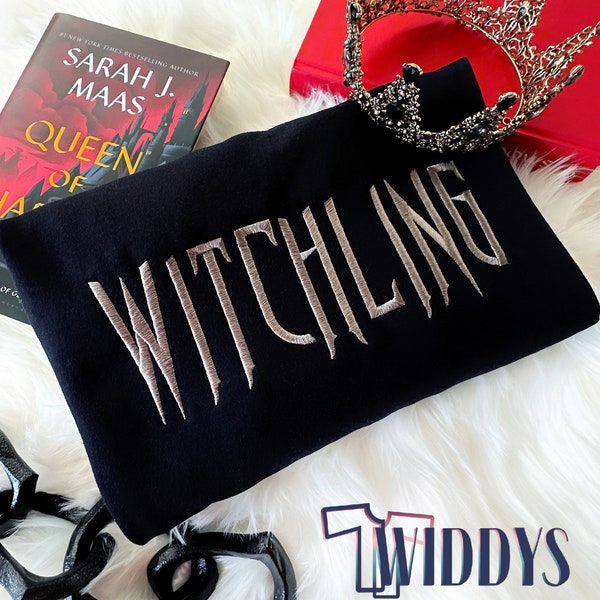 Witchling | Sarah J Maas Licensed Shirt | Throne of Glass Embroidery | Bookish Shirt | Book Shirt | Manon Blackbeak | The Thirteen | Witches