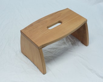 Hocker Schemel aus Holz, Hartholz, Buche , stabil und kippelsicher, geölt NEU