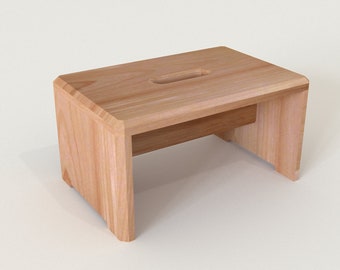 Hocker Schemel aus Holz, Hartholz, Buche , stabil und kippelsicher, geölt NEU