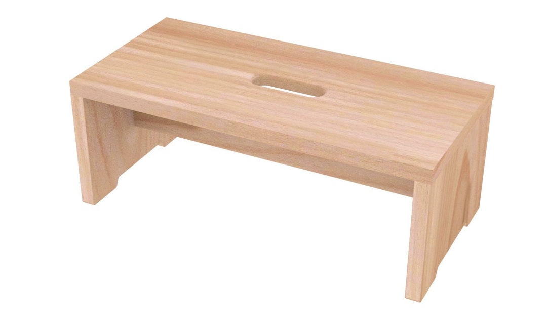 Wide Stool Stool Stool Made of Wood Hardwood Beech Stable - Etsy