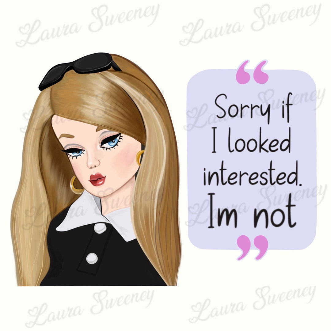 Girl Quote Clipart Sassy Girl Phrases Pretty Badass Girl Etsy