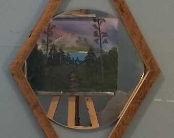 Barn Board Mirror Etsy