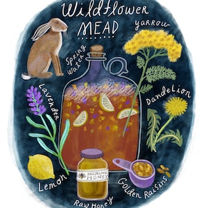 Wildflower Mead, 8x10&quot;