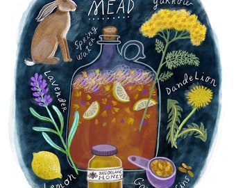 Wildflower Mead, 8x10&quot;