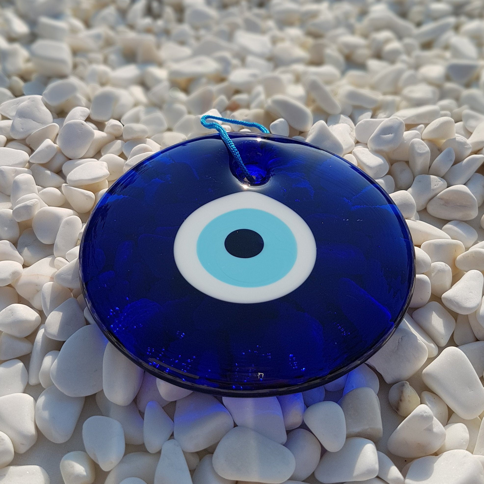 3in1 Blue Evil Eye 9 Cm Wall Hanging Nazar Boncuk Turkish - Etsy