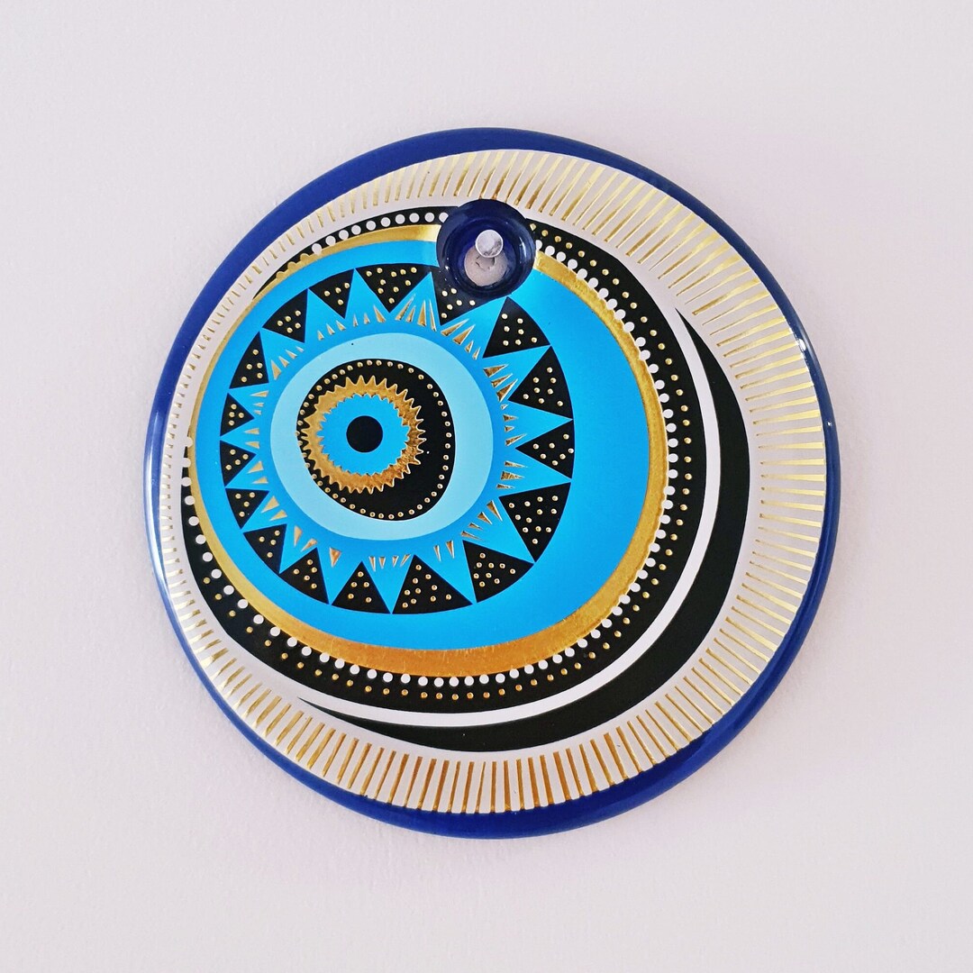 Evil Eye Wall Hanging Big Size Evil Eye Wall Hanging Home Etsy