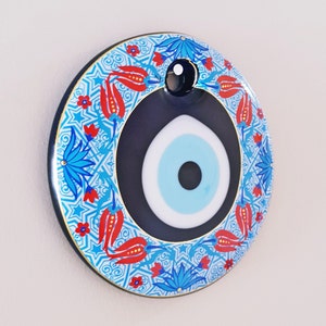Colgante de pared con ojo malvado, regalo personalizado, letra manuscrita vintage, liquidación final de existencias: todo por 2 USD.