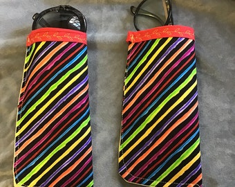 Unique colorful eyeglass cases