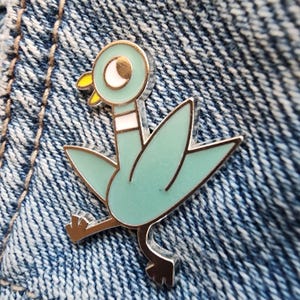 Taube Buch Serie Emaille Pin Lanyard Jeansjacke Abzeichen Tasche Pin Speech Sprache Pathologie OT PT Lehrer Lustige Kinder Charakter Kinder Geschichte