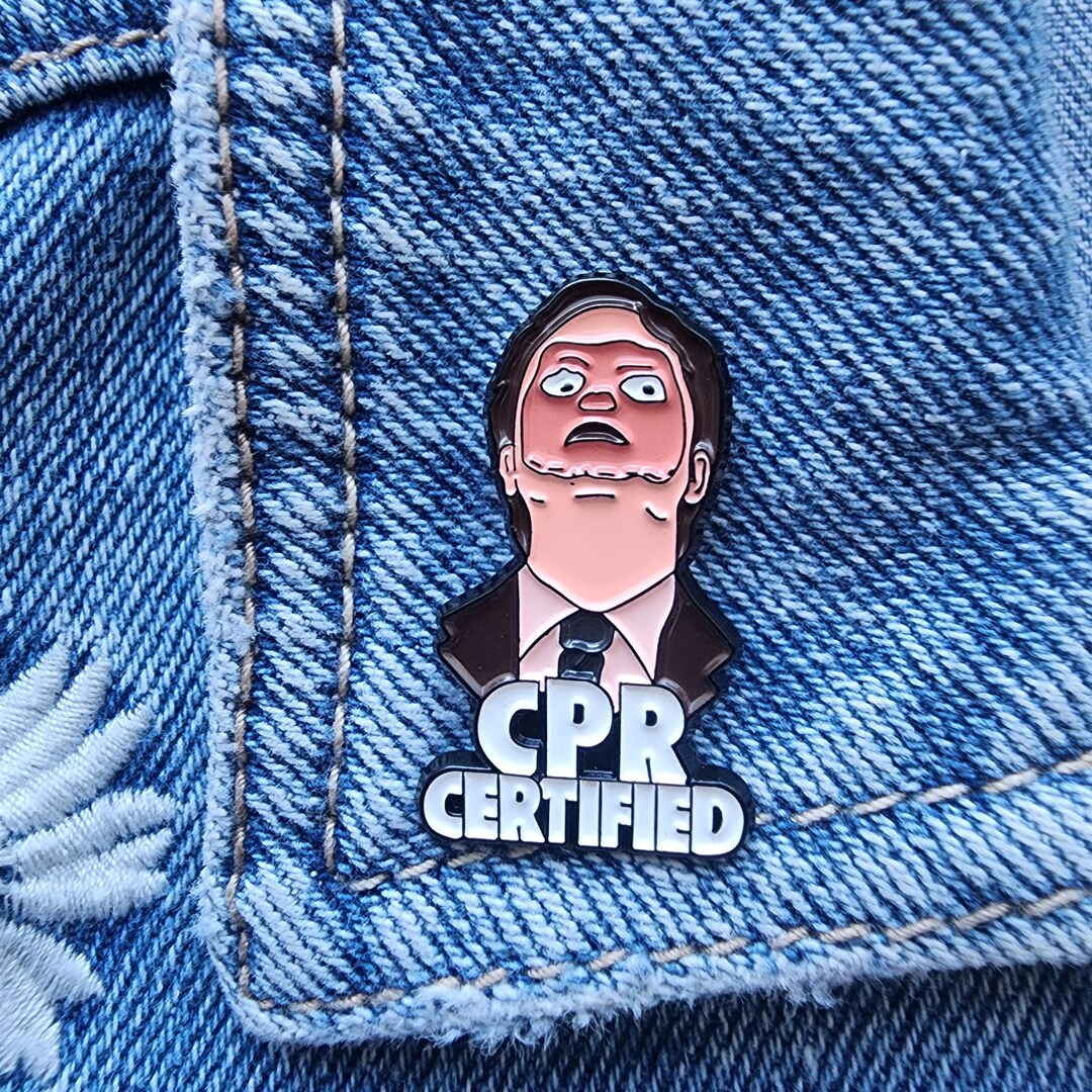 CPR Certified Enamel Pin Teacher Speech Language Pathologist ...