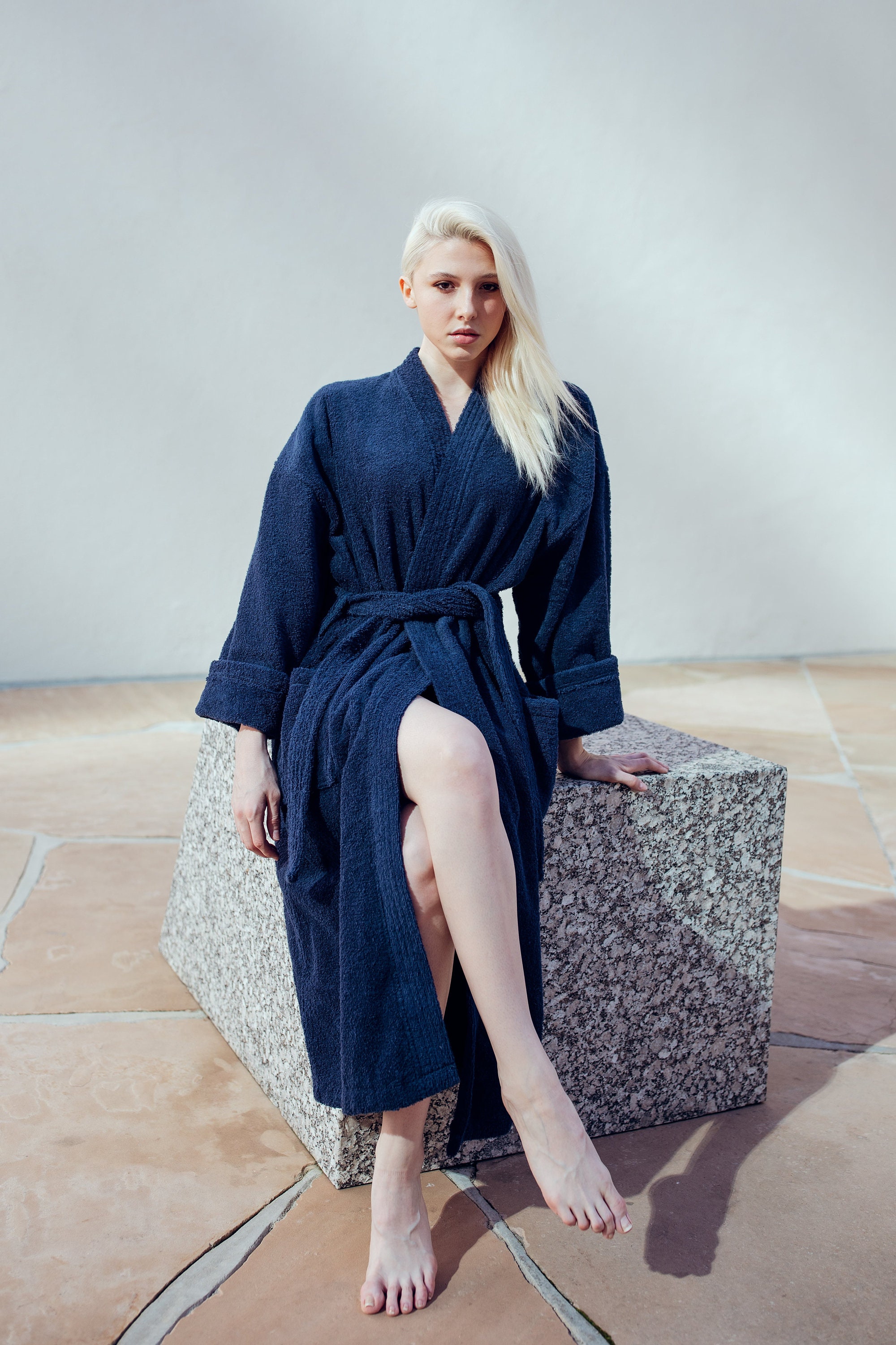 Personalized Terry Bathrobe Monogrammed Bath Robe unisex - Etsy