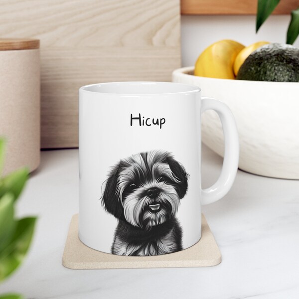 Customizable Shih Tzu Dog Personalized Mug | Perfect Gift for Dog Lovers | Add a Personal Touch Today!