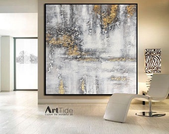 Black White Painting Etsy