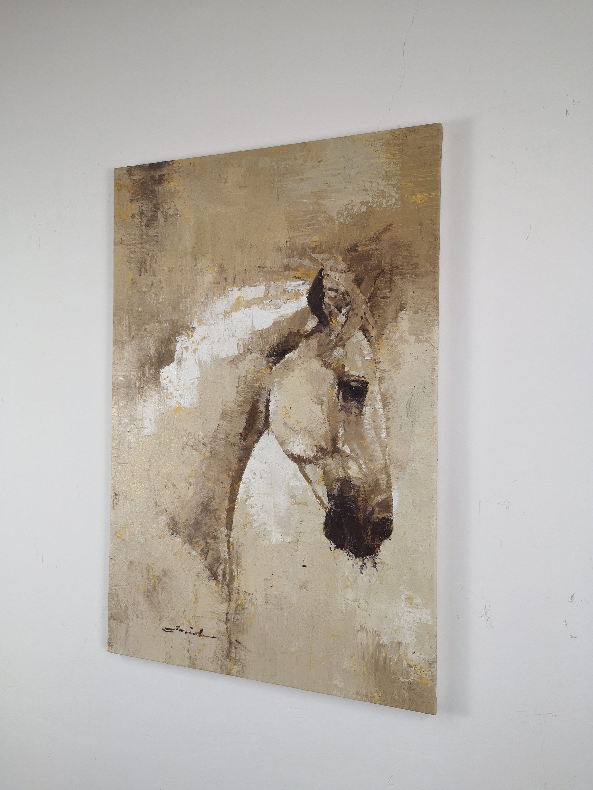 Large Horse Canvas Wall Art