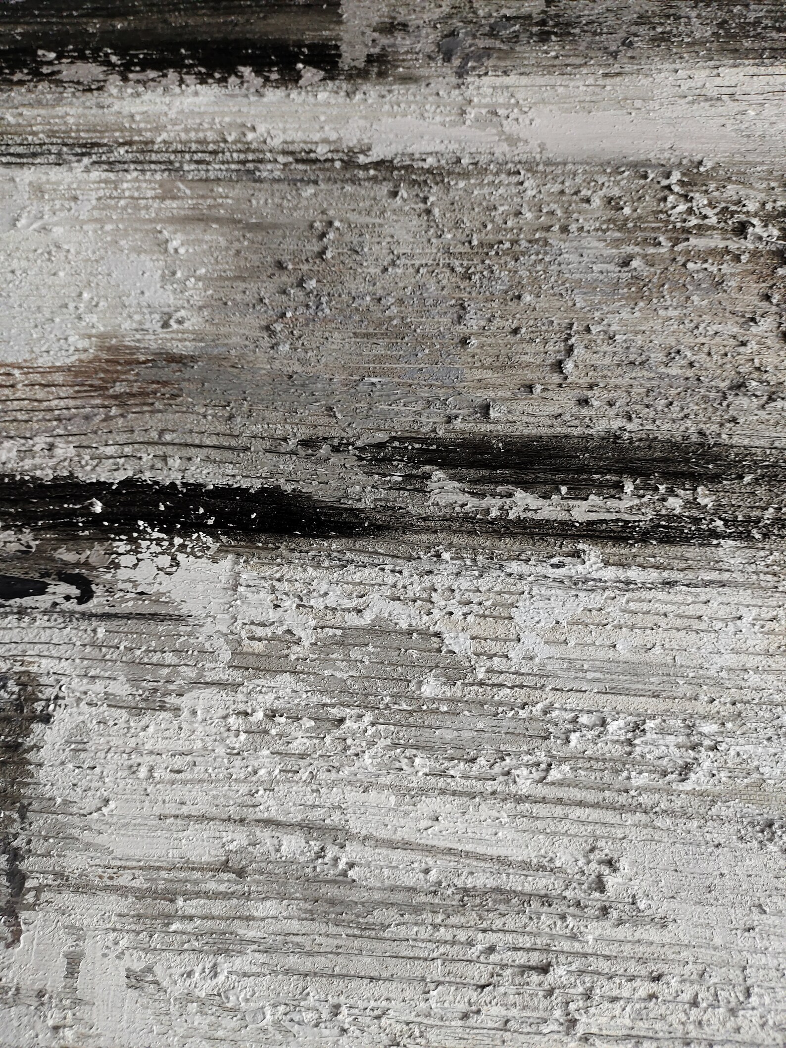 Large White Gray Abstract Painting Minimalist Painting Modern Etsy