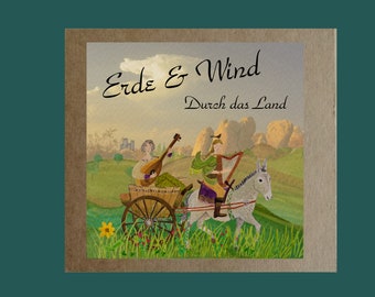 CD Erde und Wind - keltische Harfe und Laute