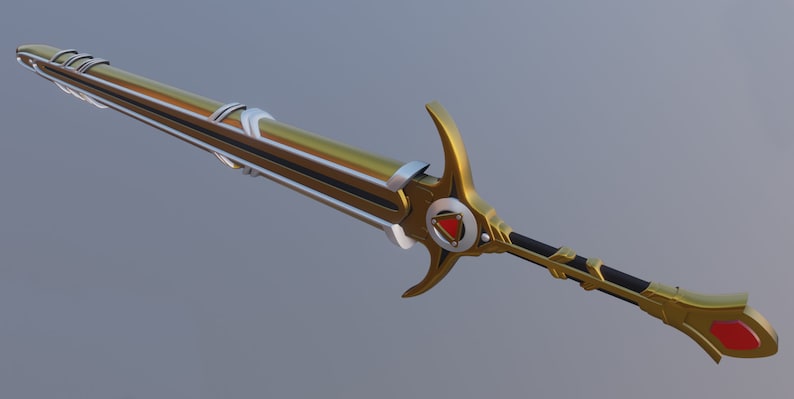 Garo Sword 3D model image 2