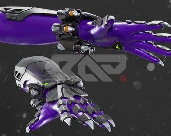 3D Miles Morales Webshoot urple Sign