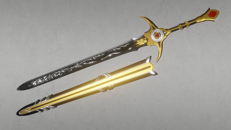 Garo Sword 3D model image 1