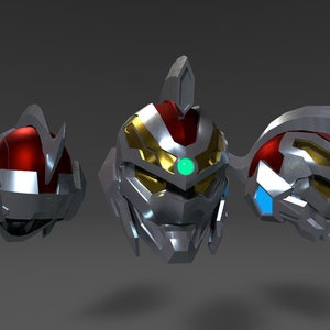 SSS Gridman helmet printable