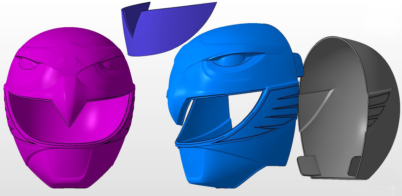 POWER RANGERS LUPINRANGER VS Patoranger soft vinyl 11set Bundle Bulk