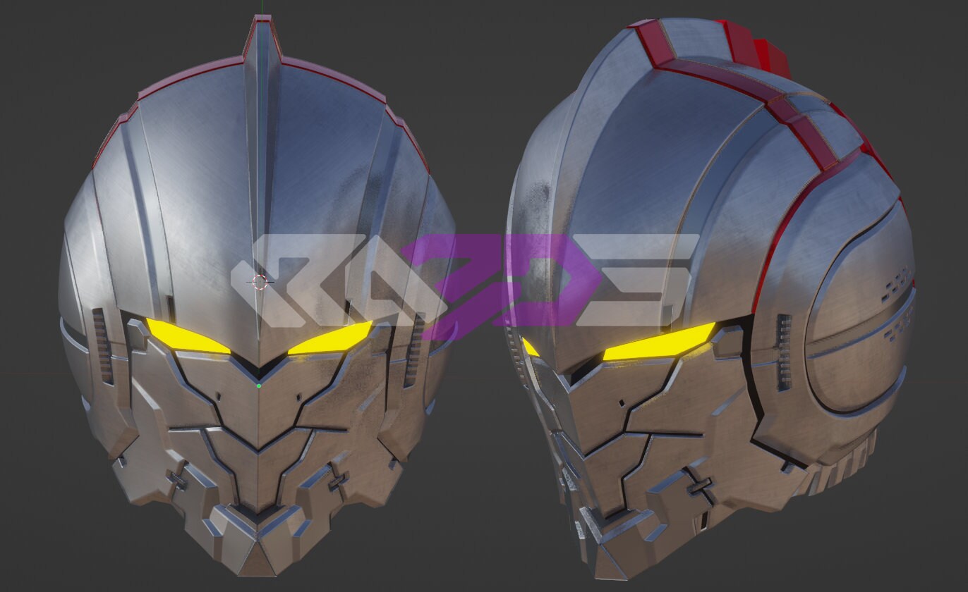 ウルトラマン ヘルメット風フィギュア 1:1サイズ ウルトラマン ヘルメット風フィギュア 1:1サイズ ウルトラセブン