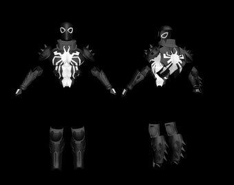 Agent Venom Cosplay Etsy Agent Venom Cosplay Etsy