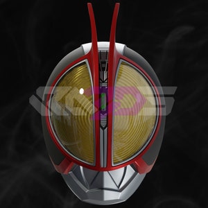 Kamen Rider Faiz 3d-helm