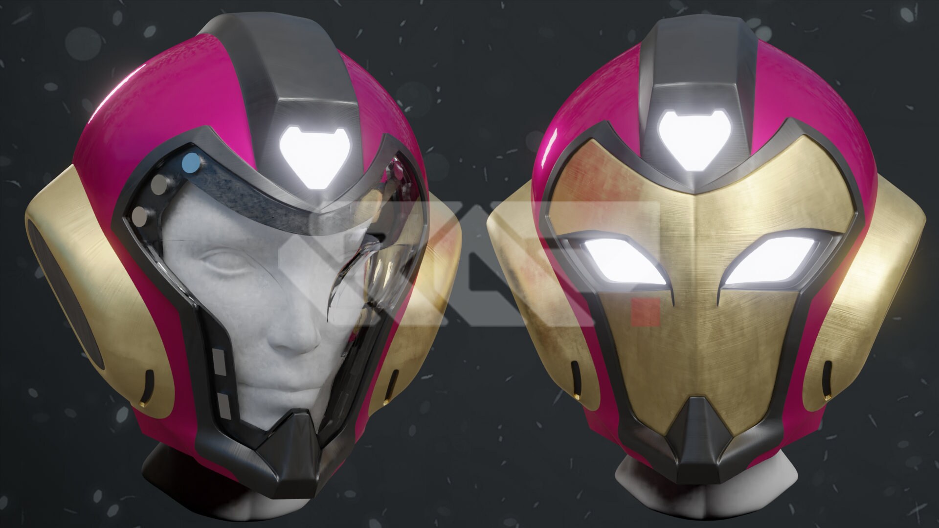 Ironheart Helmet 3D Print Model Etsy