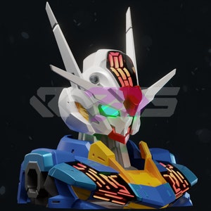 Gundam Luft Helmfreie Büste