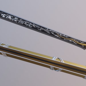 Garo Sword 3D model image 3