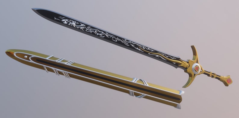 Garo Sword 3D model image 3