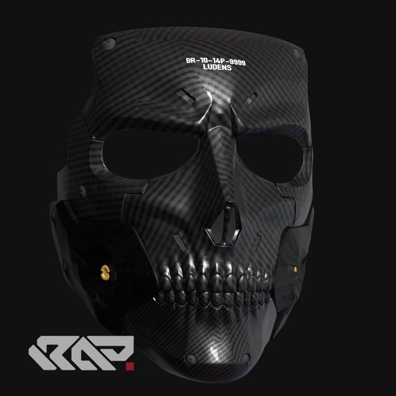 デスストランディング　ダイハードマン　マスク Die-hardman Mask From Death Stranding (3D STL File) - Etsy