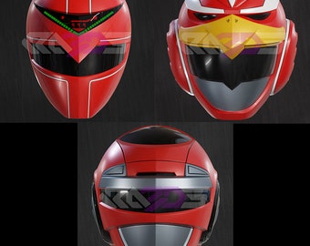戦隊マスクマン・ライブマン・ターボレンジャー 3Dヘルメットパック