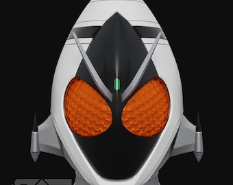 Modelo de impresión 3D de Kamen Rider Fourze