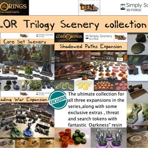 LOR " Journeys to Middle Earth " Trilogy Collection