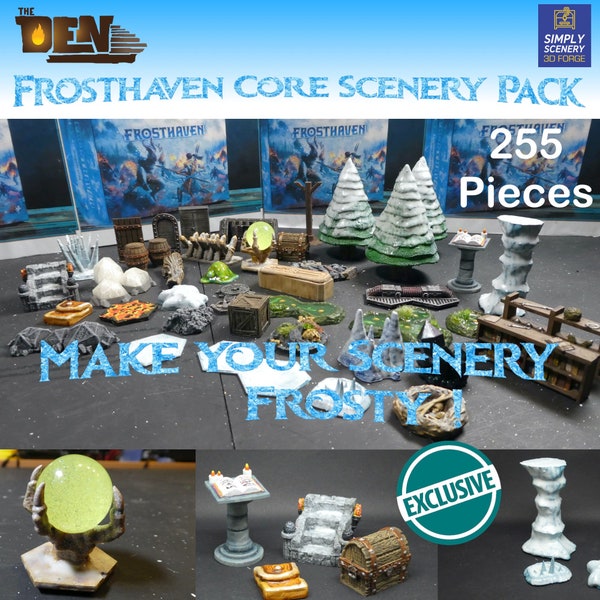 Frosthaven Core Set Scenery