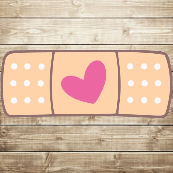 Doc McStuffins Band-Aid svg, clipart png, découpe de fichiers coupés pour silhouette cricut, TÉLÉCHARGEMENT INSTANTANÉ