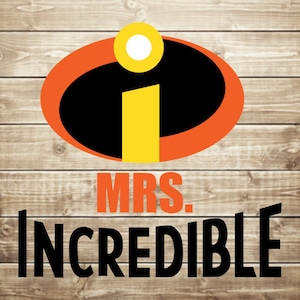 Mrs. Incredible svg, the incredibles logo svg, incredible mommy cutting files cricut silhouette, clipart, INSTANT DOWNLOAD