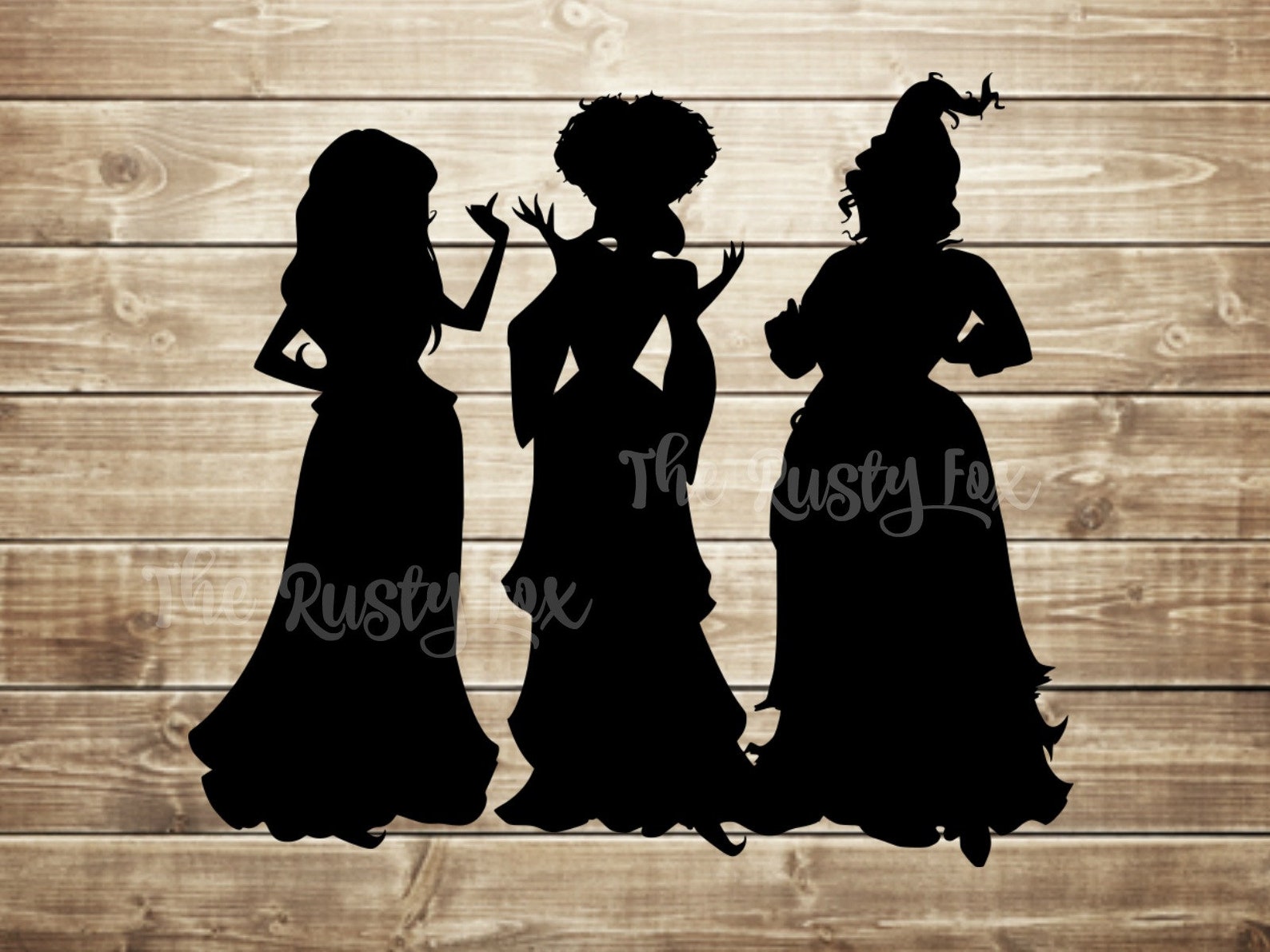 Sanderson Sisters Silhouette Svg, Hocus Pocus Svg, Cutting Files for