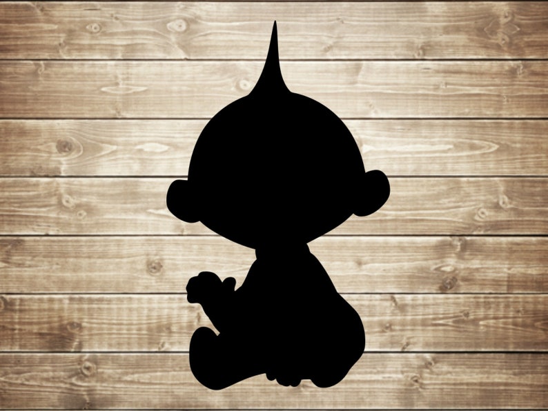 Download Jack Jack Parr silhouette svg Incredibles svg baby cut ...