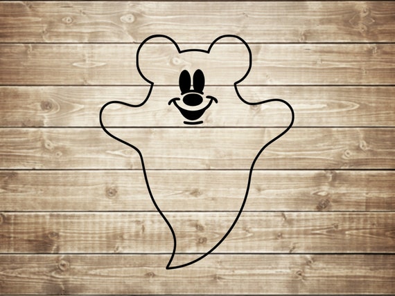Disney Halloween Ghost Mickey Mouse Svg Disney Svg Halloween Etsy