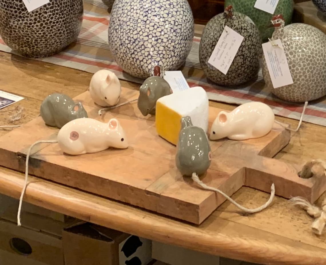 Les Ceramiques De Lussan Handmade Ceramic Grey OR White Field Etsy