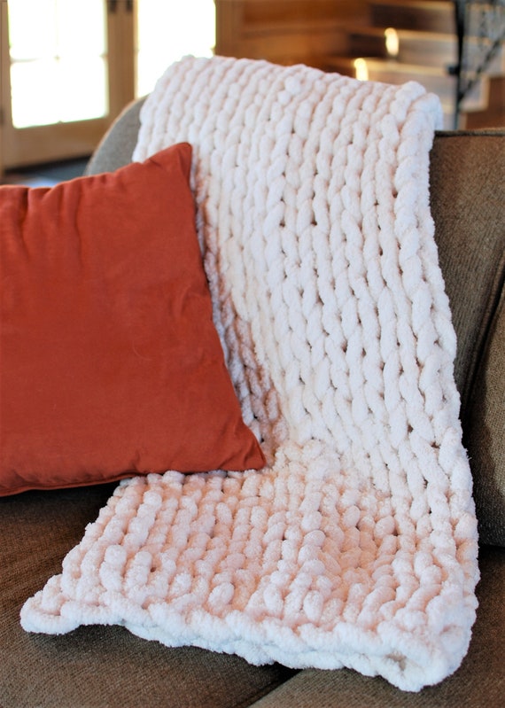 giant arm knit blanket