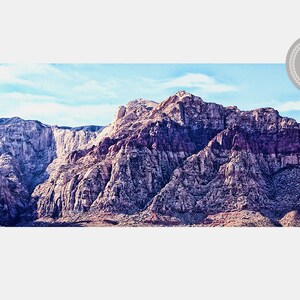 RED ROCK LANDSCAPE 3 - Nevada Desert, Fine Art Photograph, Travel Photography, Landscape Photography, Panorama Photography,