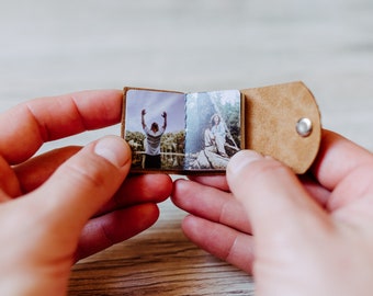 The world's smallest photo book – personalized gift for boyfriend/girlfriend, anniversary, memory forever