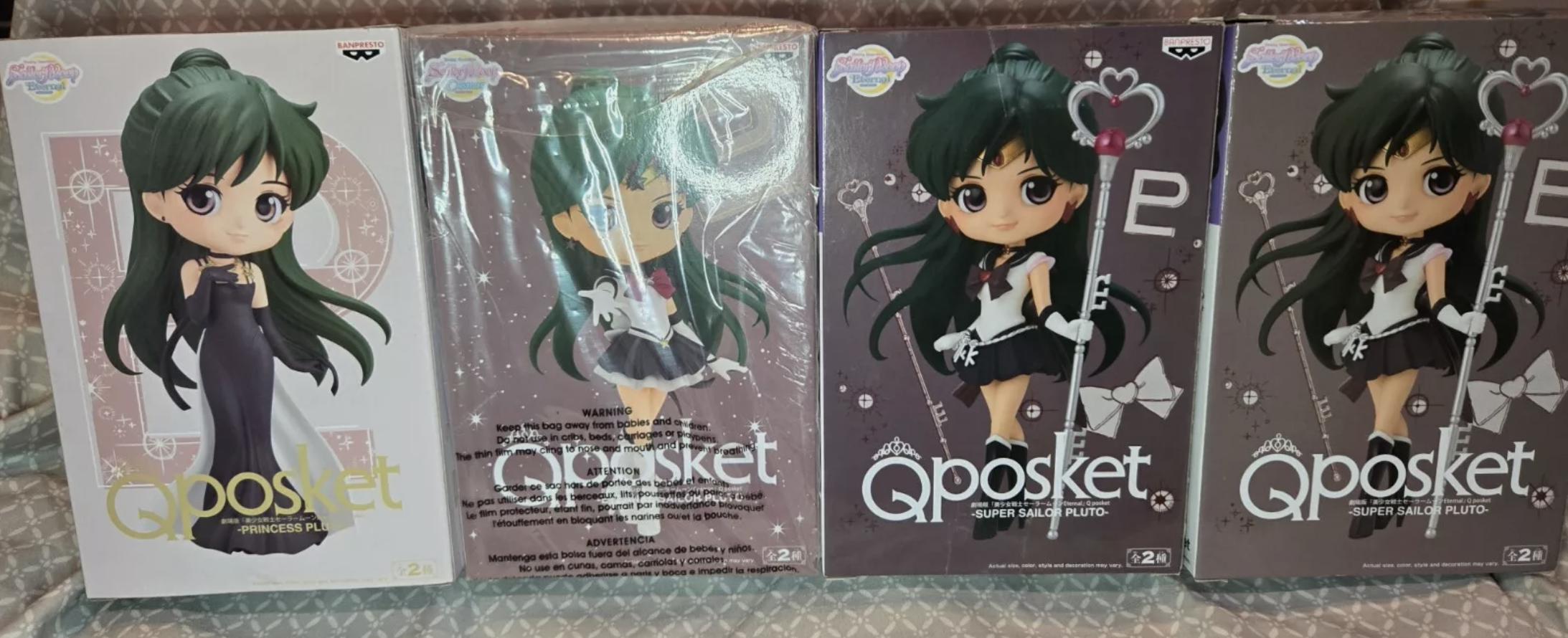 Funko POP! Animation: Sailor Moon – Sailor Pluto #296 Vinyl Figur, Ca. 10 Cm