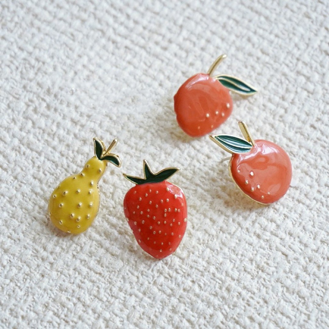 Lot De 6 Paires De Boucles D'oreilles Clips Colorées - Résine, Pour Oreilles Non Percées - Déguisement Princesse, Fête