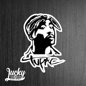 Tupac Vinyl decal