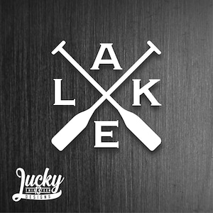 Lake vinyl decal